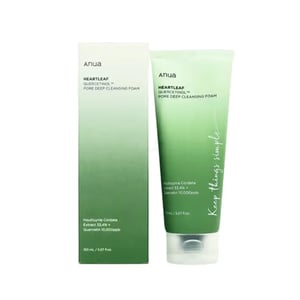 Anua Heartleaf Quercetinol Pore Deep Cleansing Foam 150ml •