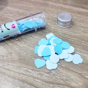 Portable Travel Soap Sheets Tube - Sky Blue