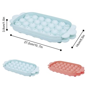 26 Grid Ice Ball Mould - Baby Blue