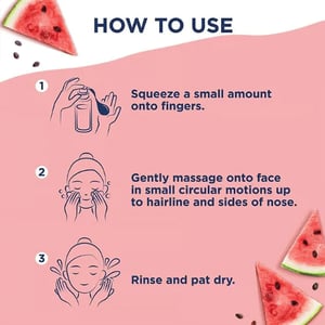 St.Ives Hydrating Watermelon Daily Facial Cleanser 200ml•