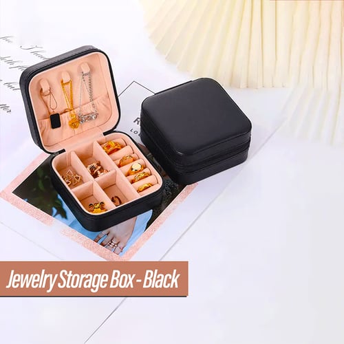 Jewelry Storage Box - Black