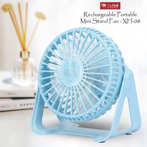 Rechargeable Portable Mini Stand Fan - XH-08 •