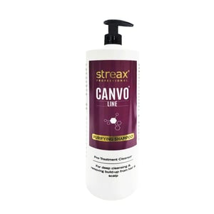 Streax Canvo Line Purifying Shampoo For Deep Cleansing & Removing Build Up From Hair & Scalp 1.5L   •