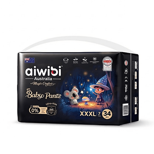 Aiwibi Australia Magic Comfort Baby Pant XXXL 34pcs Pack (18+kg) •
