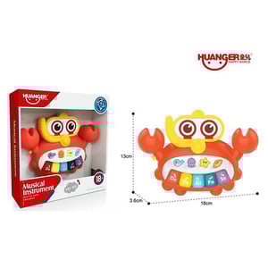 Huanger Musical Instrument For Early Education (18m+) - Crab
