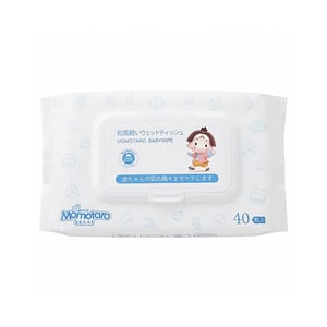 Momotaro Baby Wipe 40pcs •