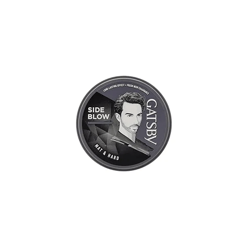 Gatsby Side Blow Mat & Hard Hair Styling Wax 75g  •