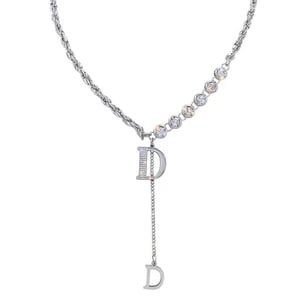 Personality D Letter Pendant Necklace (31)