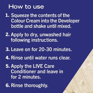 Schwarzkopf Live Intense Permanent Colour - B13 Pearl Blonde