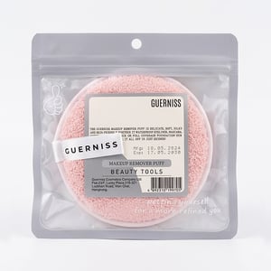Guerniss Makeup Remover Puff - Pink