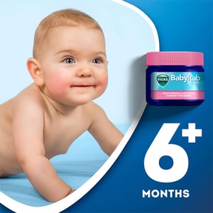 Vicks BabyRub Ointment for Soothing and Relaxing Baby Massage Jar 50g