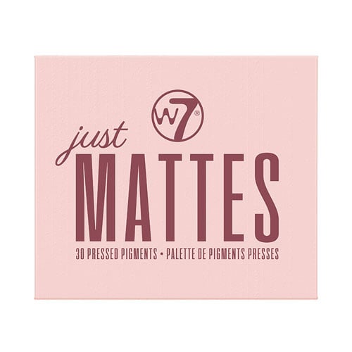W7 Just Mattes 30 Pressed Pigments Eyeshadow Palette