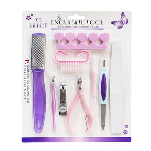 Manicure And Pedicure Exquisite Tool - Purple