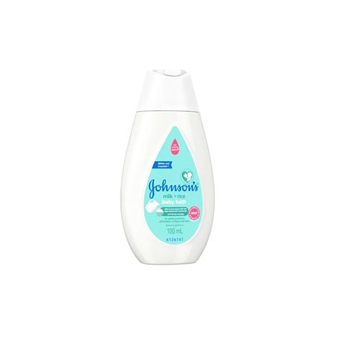 Johnson’s Milk + Rice Hair And Body Baby Bath 100ml