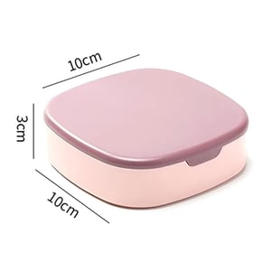 Jewelry Storage Box With Mirror - Dark Magenta