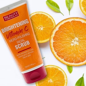 Beauty Formulas Brightening Vitamin C Micro-Polishing Facial Scrub 150ml•