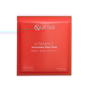 Quinsia Vitamin C Antioxidant Sheet Mask 30g