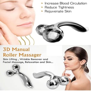 3D Massager Roller - Silver
