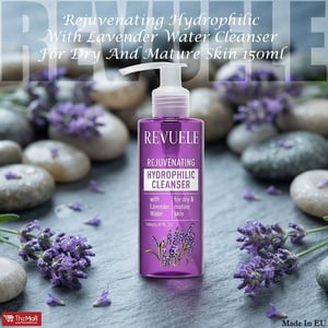 Revuele Rejuvenating Hydrophilic With Lavender Water Cleanser For Dry And Mature Skin 150ml