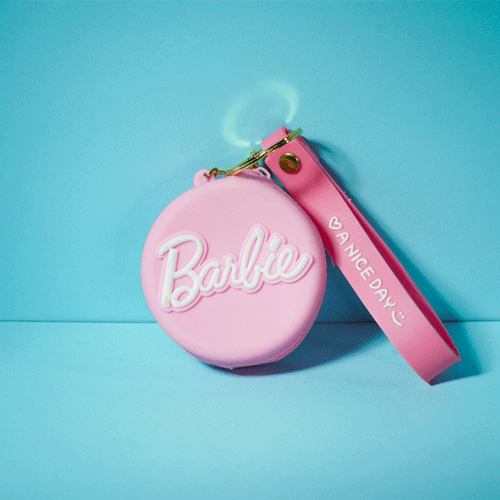 Baby Round Shape Silicon Bag - Pink