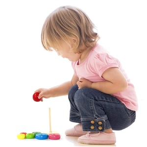 Rainbow Tower Wooden Toy