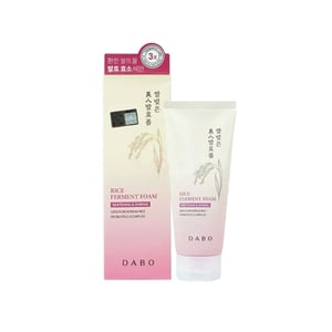 Dabo Rice Whitening Face Wash Shining Ferment Foam 100ml •