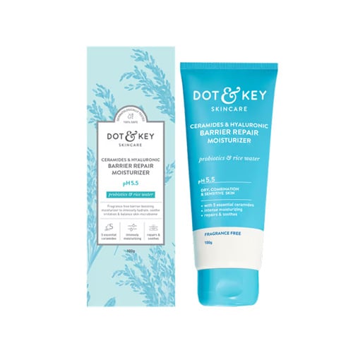 Dot & Key Ceramides & Hyaluronic Barrier Repair Moisturizer 100g - pH 5.5•