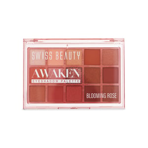 Swiss Beauty Awaken Eyeshadow Palette - 01 Blooming Rose