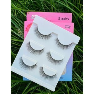Everly Beauties 3pair G300 Series Eyelash - G302