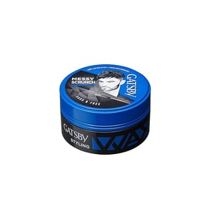 Gatsby Messy Layer Hard & Free Hair Styling Wax 75g  •