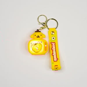 Key Ring With Mini Lighting TV - Pompompurin