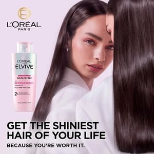 L’Oreal Paris Elvive Glycolic Gloss Shampoo 200ml  •