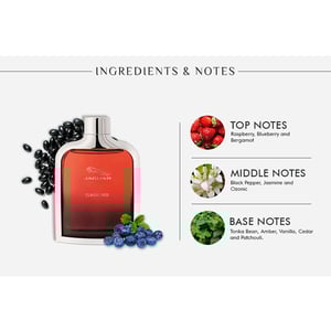JAGUAR Classic Red Eau De Toilette Vaporisateur Natural Spray 100ml•