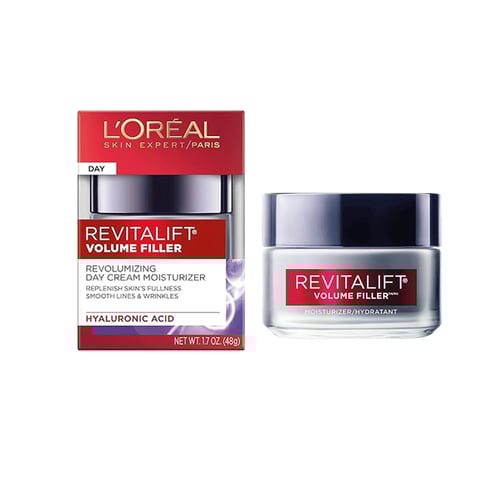L'Oreal Paris Revitalift Volume Filler Day Cream Moisturizer 48g•