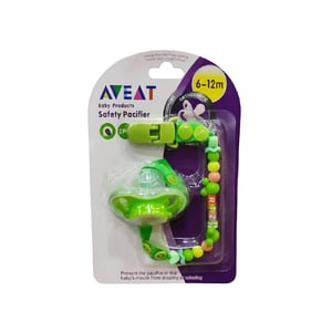 AVEAT Baby Safety Pacifier (6m-12m) - Green