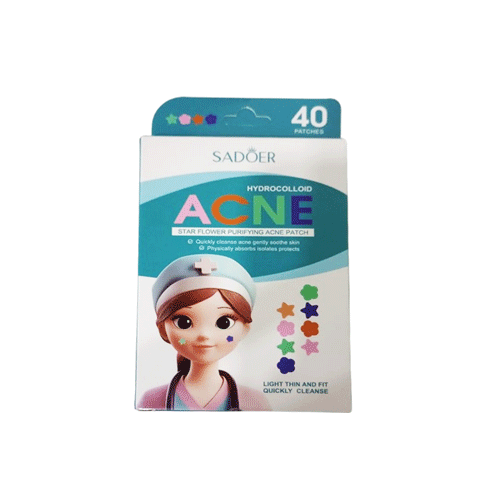 Sadoer Hydrocolloid Star Flower Purifying Acne 40 Patch