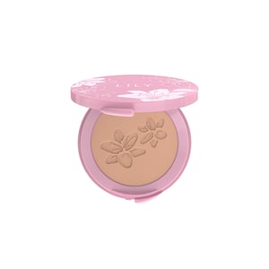 Lily Flawless Matt 3 Way Compact Powder 10g - Coconut 004