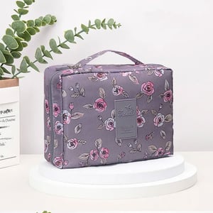 Makeup Storage Travel Bag - Greyish Purple
