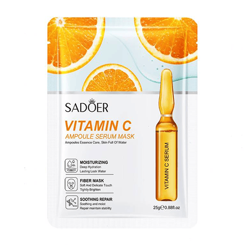 Sadoer Vitamin C Ampoule Serum Facial Mask 25g
