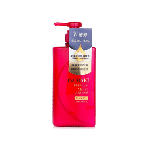 Shiseido Tsubaki Premium Moist & Repair Shampoo 490ml  •