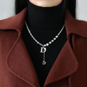 Personality D Letter Pendant Necklace (31)