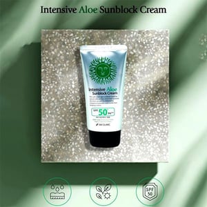 3W Clinic Intensive Aloe Sunblock Cream 70ml - SPF50 PA+++ •