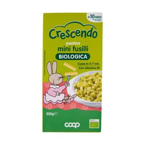 Coop Crescendo Pastina Mini Fusilli Pasta (10+months) 320g•