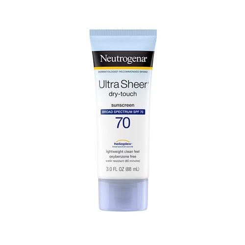 Neutrogena Ultra Sheer Dry-Touch Sunscreen 88ml - Broad Spectrum SPF70 •