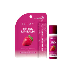 Lilac Tinted SPF 15 Lip Balm 4.5g - Strawberry Bliss