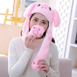 Ear Pop Up Lighting Cap - Pink Jigglypuff