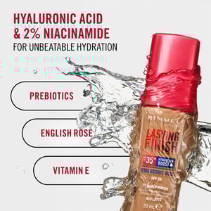Rimmel London Lasting Finish 35H Up To Foundation 30ml - 070 SESAME
