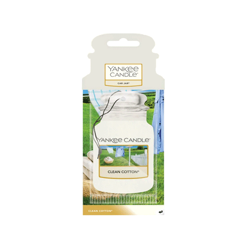 Yankee Candle Single Car Jar Clean Cotton•