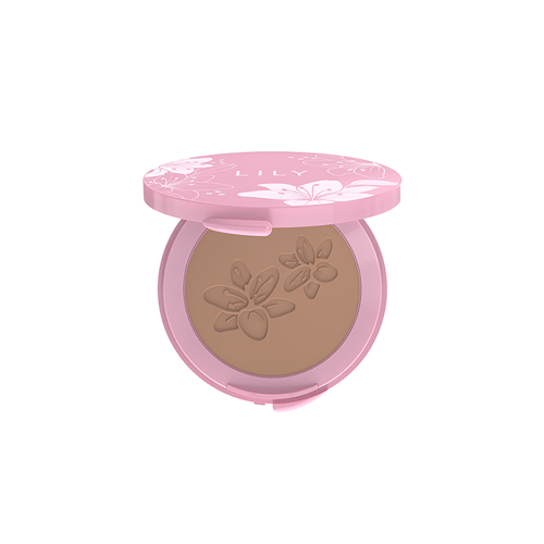 Lily Flawless Matt 3 Way Compact Powder 10g - Almond 005