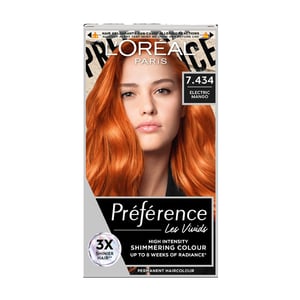 L'Oreal Paris Preference Les Vivid Permanent Haircolour - 7.434 Electric Mango•